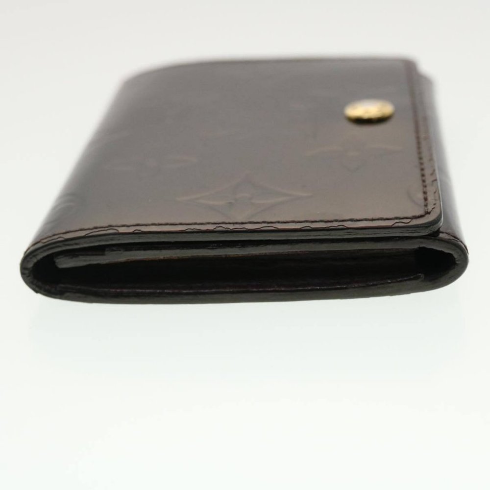 LOUIS VUITTON Vernis Anvelop Cult De Vuitto Card Case Amarante - Picture 4 of 15